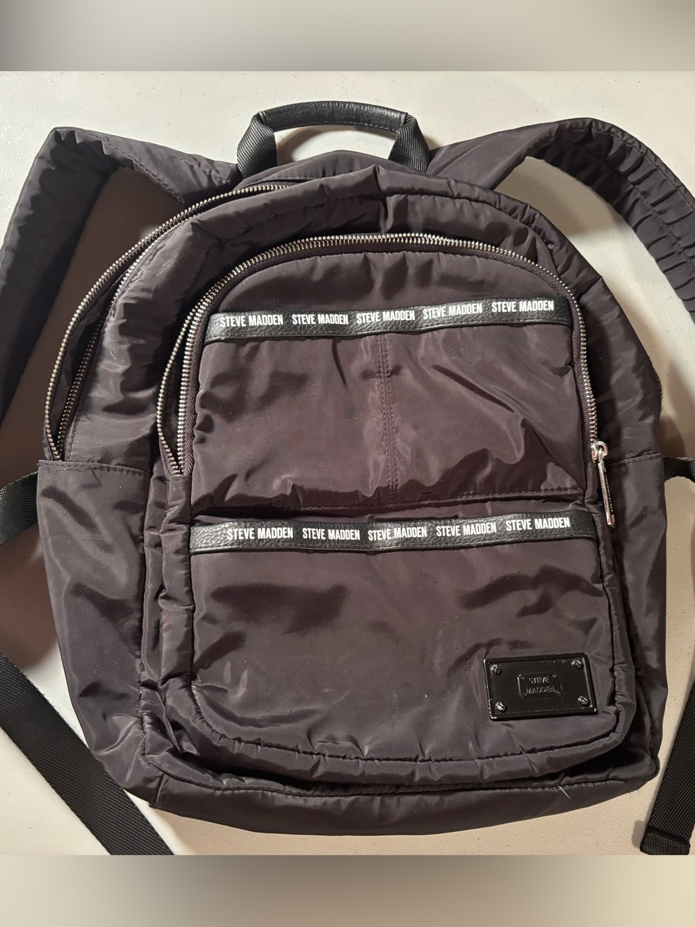 Steve Madden Black Backpack